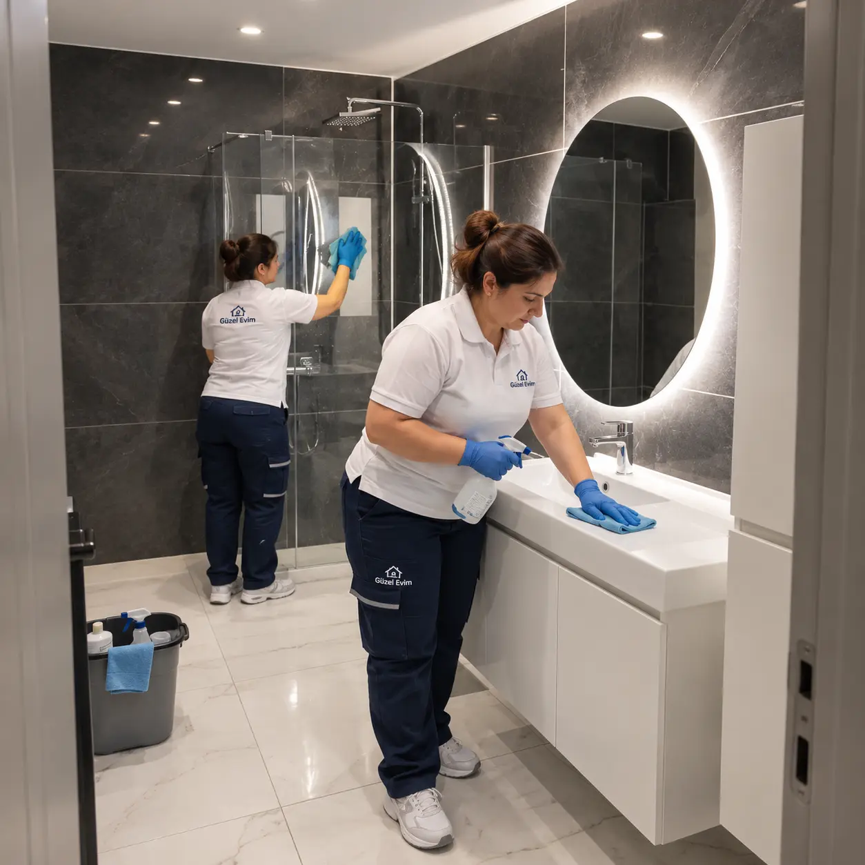 Boş Ev Temizliği İzmir 4 Modern Banyo Temizligi Ekibi